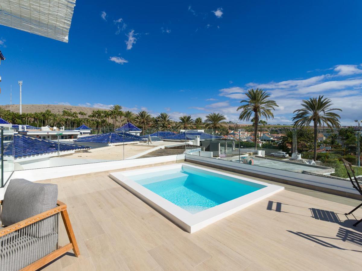 Pasitoblanco Porto Mare 45 Seaview Villa Private Heated Pool Pasito Blanco Exterior foto